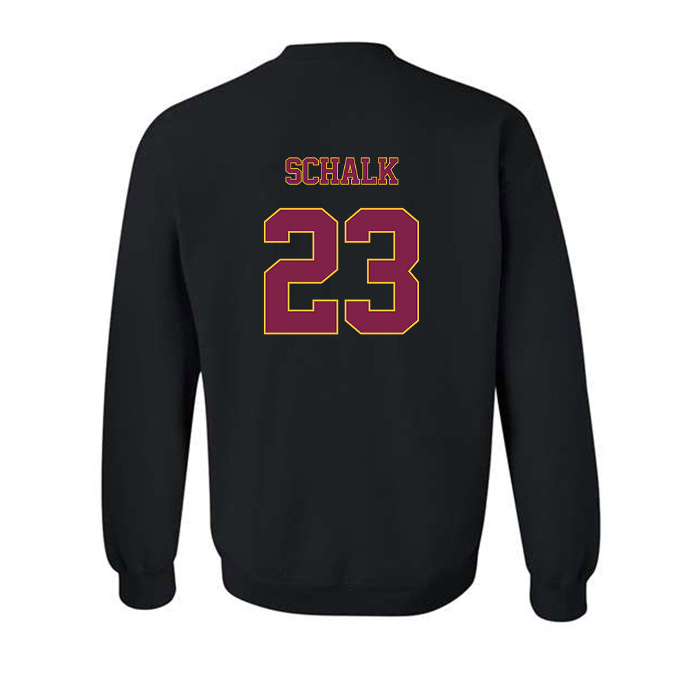 Arizona State - NCAA Women's Volleyball : Maeva Schalk - Classic Fashion Shersey Crewneck Sweatshirt-1