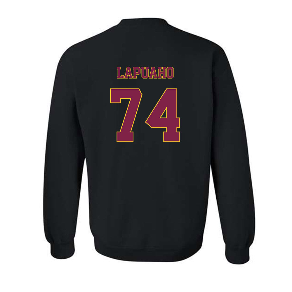 Arizona State - NCAA Football : Siosaia Lapuaho - Classic Fashion Shersey Crewneck Sweatshirt-1