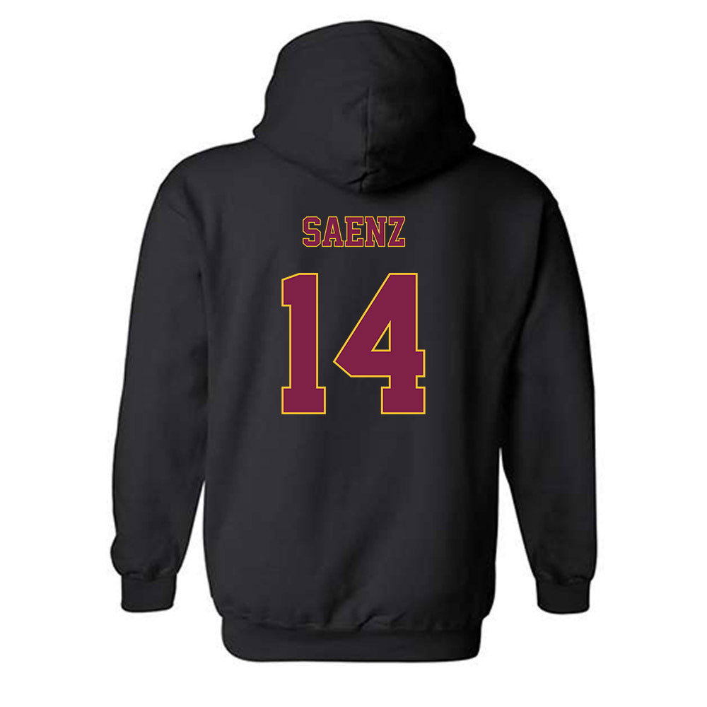 Arizona State - NCAA Softball : Sydney Saenz - Classic Fashion Shersey Hooded Sweatshirt-1