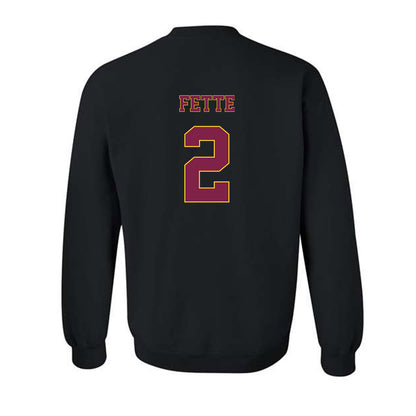 Arizona State - NCAA Football : Jake Fette - Classic Fashion Shersey Crewneck Sweatshirt-1