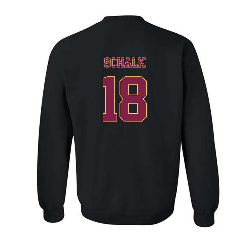Arizona State - NCAA Women's Volleyball : Maeva Schalk - Classic Fashion Shersey Crewneck Sweatshirt-1