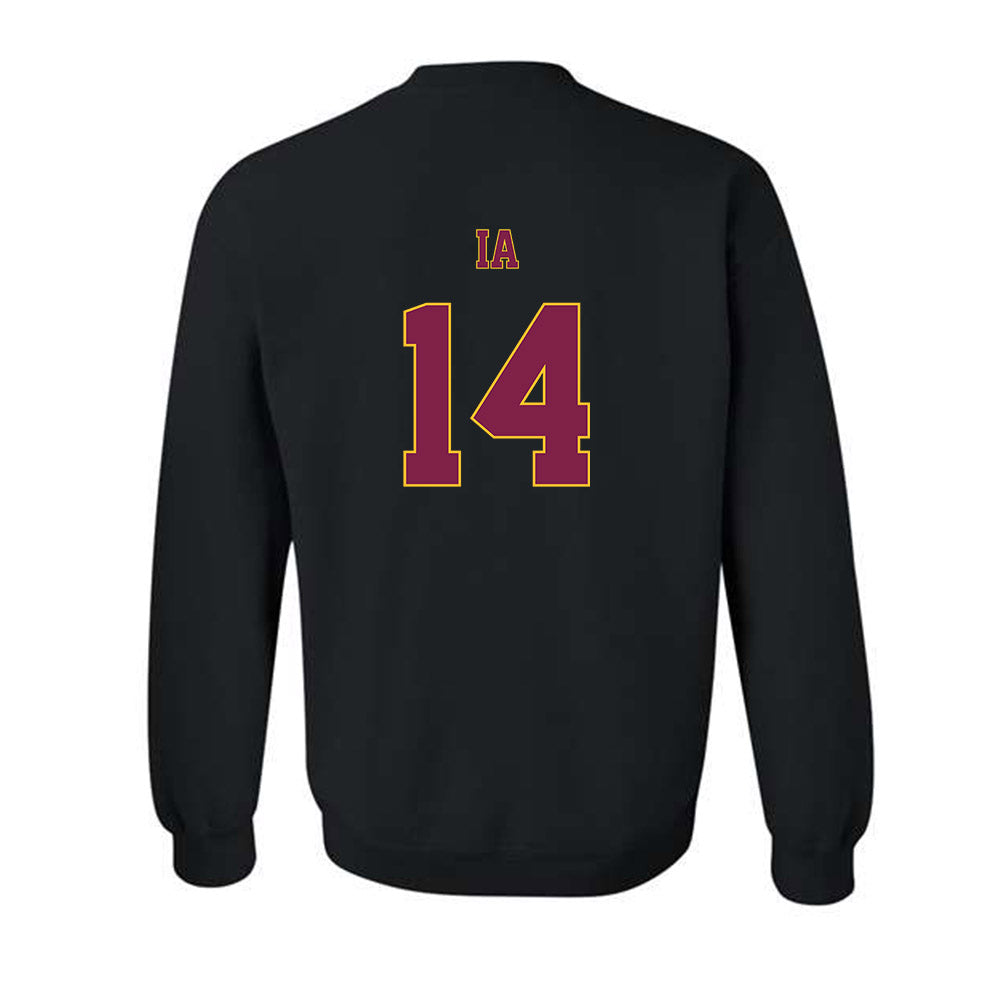 Arizona State - NCAA Football : AJ Ia - Classic Fashion Shersey Crewneck Sweatshirt-1