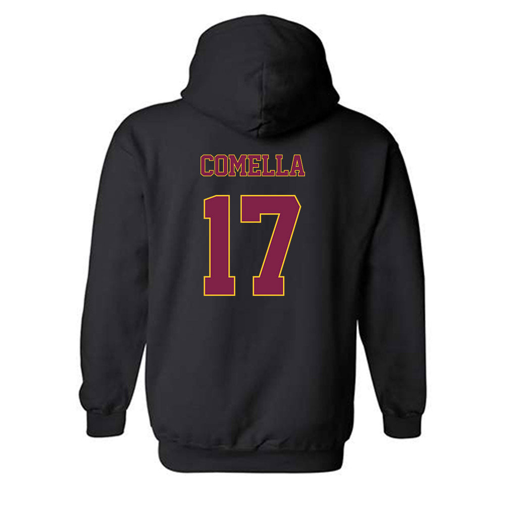 Arizona State - NCAA Women's Lacrosse : Olivia Comella - Classic Fashion Shersey Hooded Sweatshirt-1