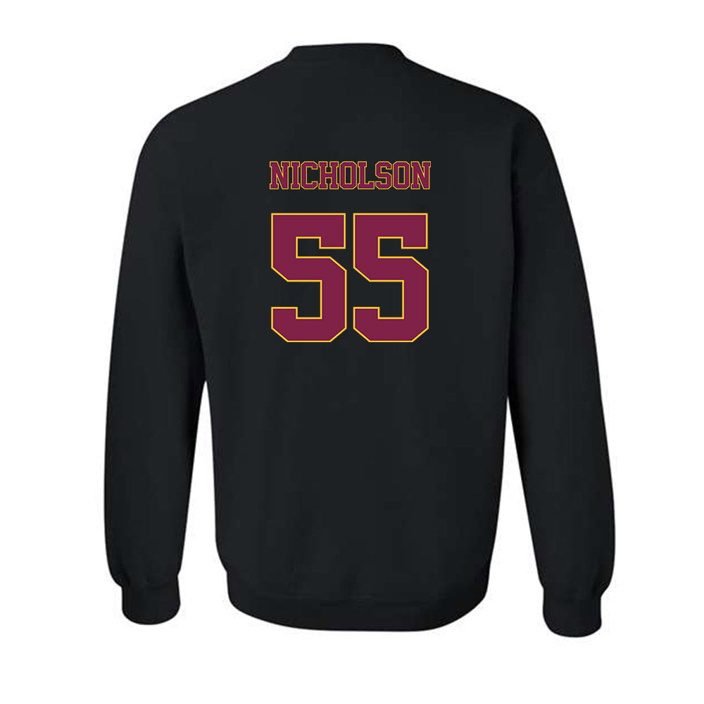 Arizona State - NCAA Football : Niniva Nicholson - Classic Fashion Shersey Crewneck Sweatshirt-1