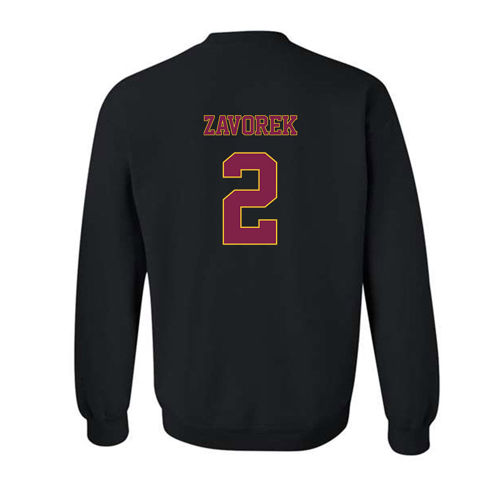 Arizona State - NCAA Baseball : Beckett Zavorek - Classic Fashion Shersey Crewneck Sweatshirt-1