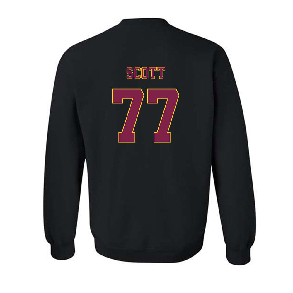 Arizona State - NCAA Football : Kyle Scott - Classic Fashion Shersey Crewneck Sweatshirt-1