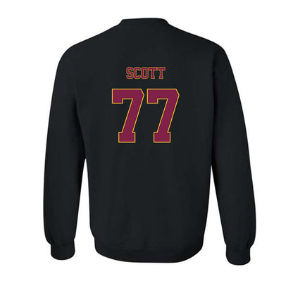 Arizona State - NCAA Football : Kyle Scott - Classic Fashion Shersey Crewneck Sweatshirt-1