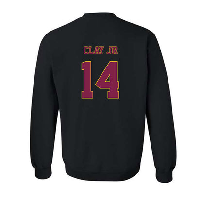 Arizona State - NCAA Men's Basketball : Chianti Clay Jr - Classic Fashion Shersey Crewneck Sweatshirt