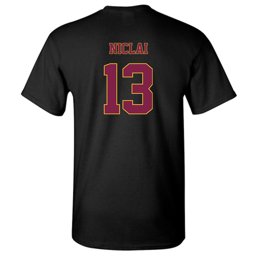 Arizona State - NCAA Baseball : Coen Niclai - Classic Fashion Shersey T-Shirt-1