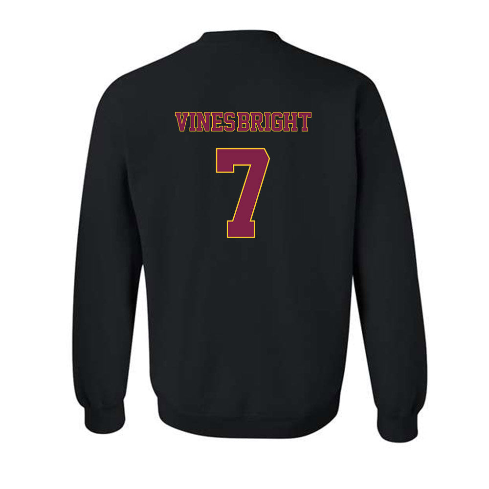 Arizona State - NCAA Football : Raiden Vines-Bright - Classic Fashion Shersey Crewneck Sweatshirt-1