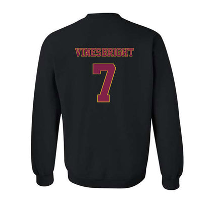 Arizona State - NCAA Football : Raiden Vines-Bright - Classic Fashion Shersey Crewneck Sweatshirt-1