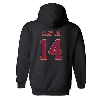Arizona State - NCAA Men's Basketball : Chianti Clay Jr - Classic Fashion Shersey Hooded Sweatshirt