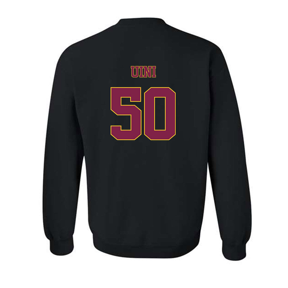 Arizona State - NCAA Football : Marques Uini - Classic Fashion Shersey Crewneck Sweatshirt-1
