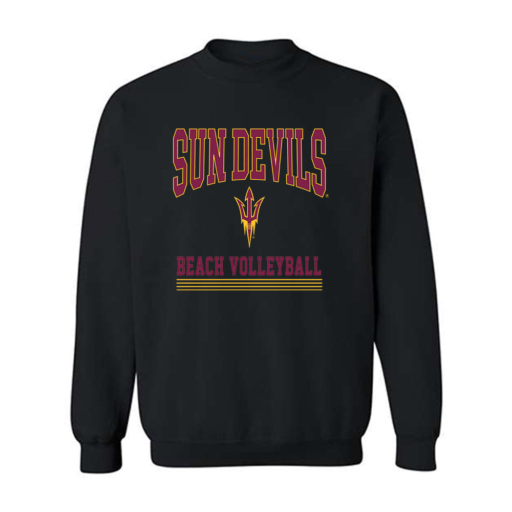 Arizona State - NCAA Beach Volleyball : Ava Kretschman - Classic Fashion Shersey Crewneck Sweatshirt-0