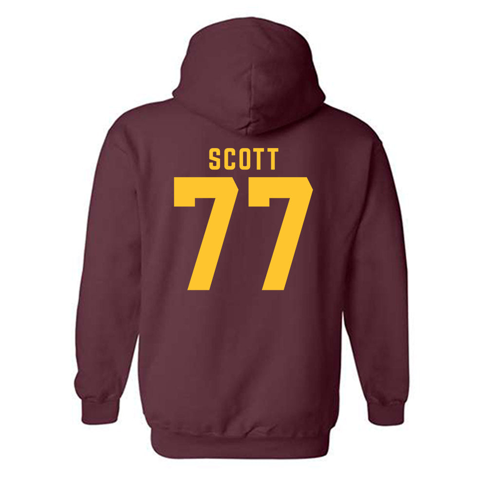 Arizona State - NCAA Football : Kyle Scott - Classic Shersey Hooded Sweatshirt-1