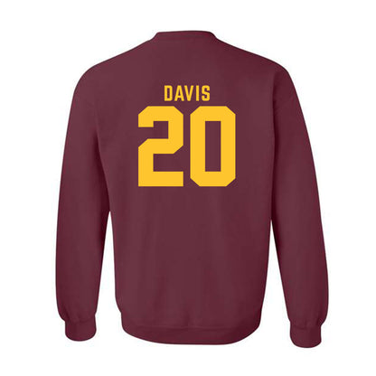 Arizona State - NCAA Softball : Takyla Davis - Classic Shersey Crewneck Sweatshirt-1