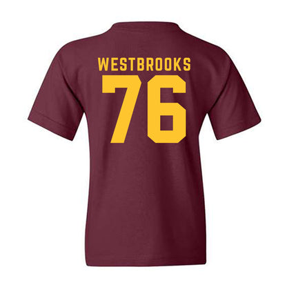 Arizona State - NCAA Football : Champ Westbrooks - Classic Shersey Youth T-Shirt-1