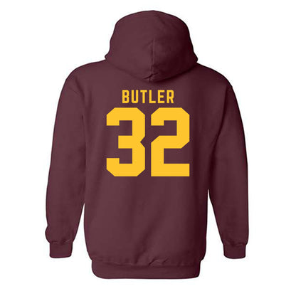 Arizona State - NCAA Baseball : Joshua Butler - Classic Shersey Hooded Sweatshirt-1