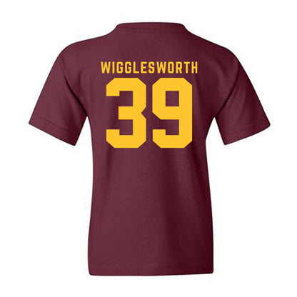 Arizona State - NCAA Football : Tyler Wigglesworth - Classic Shersey Youth T-Shirt-1