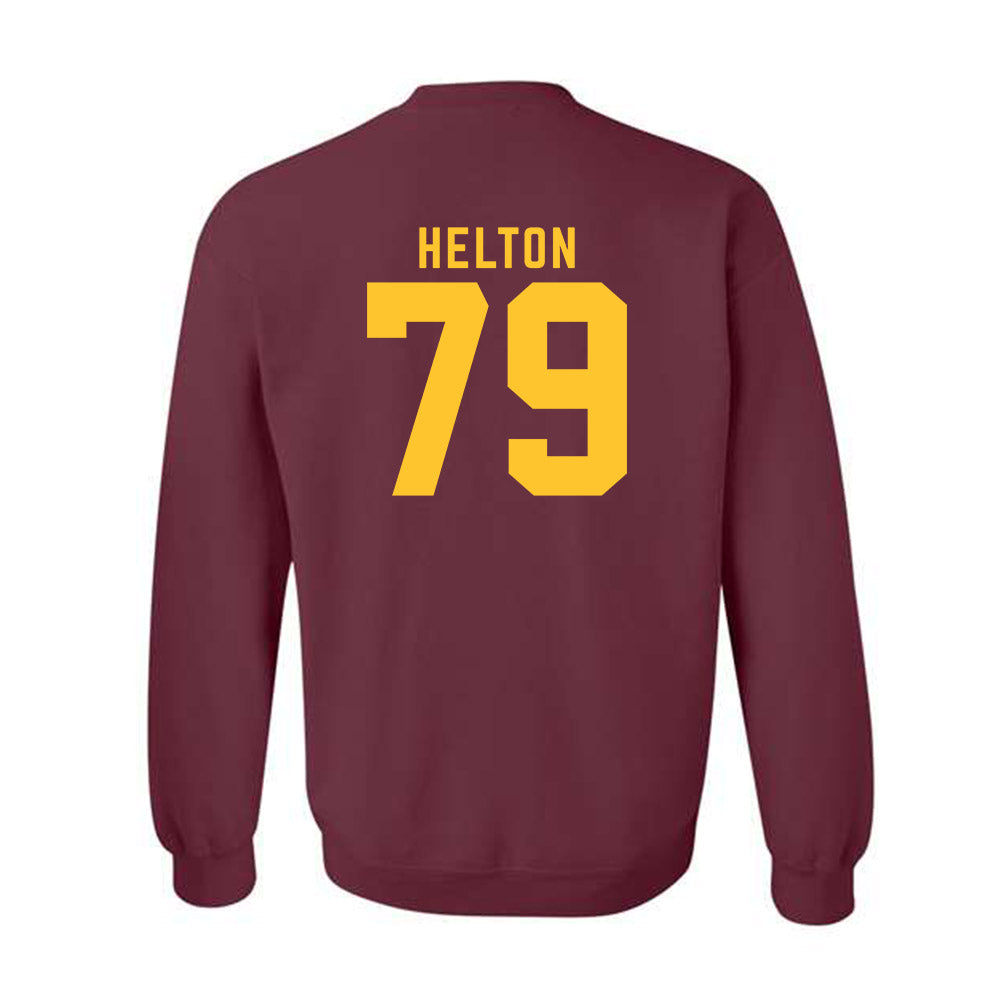 Arizona State - NCAA Football : Brent Helton - Classic Shersey Crewneck Sweatshirt-1