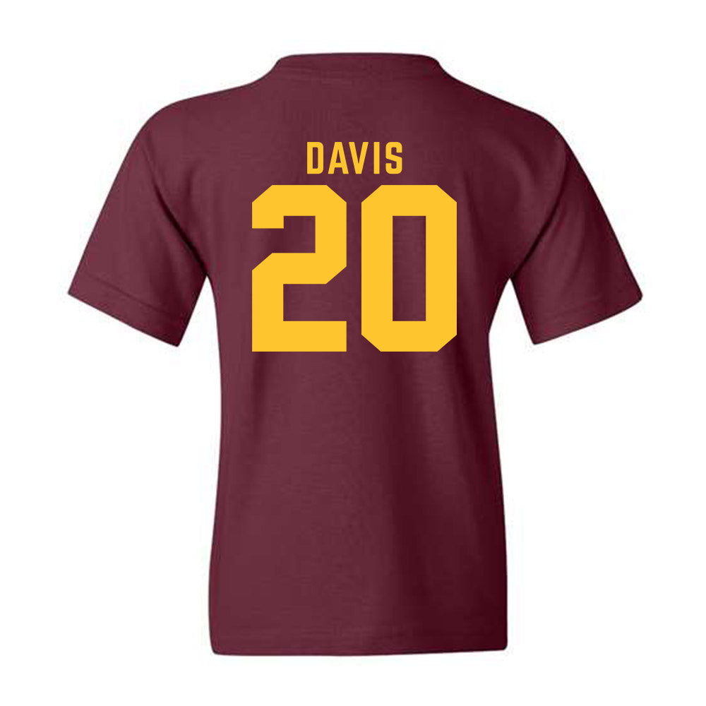 Arizona State - NCAA Softball : Takya Davis - Classic Shersey Youth T-Shirt