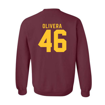 Arizona State - NCAA Baseball : Brandon Olivera - Classic Shersey Crewneck Sweatshirt-1