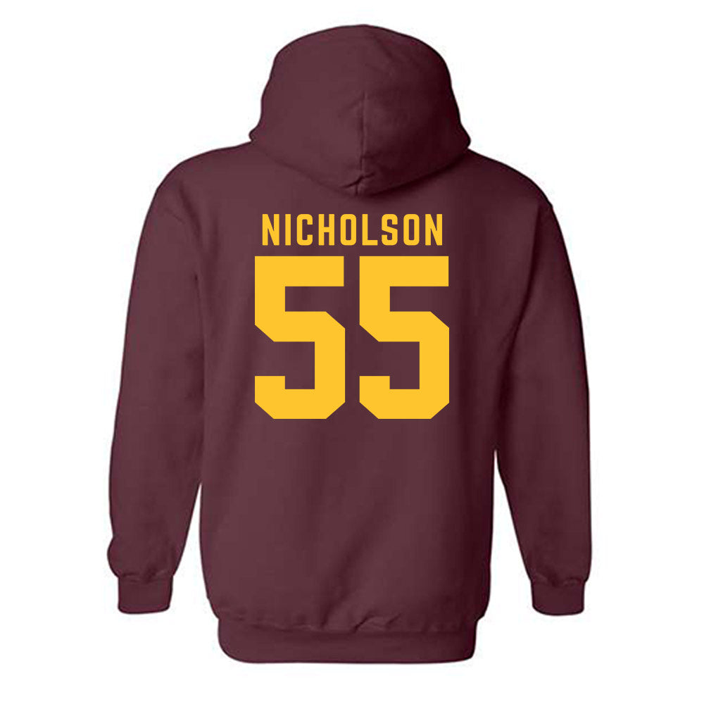 Arizona State - NCAA Football : Niniva Nicholson - Classic Shersey Hooded Sweatshirt-1