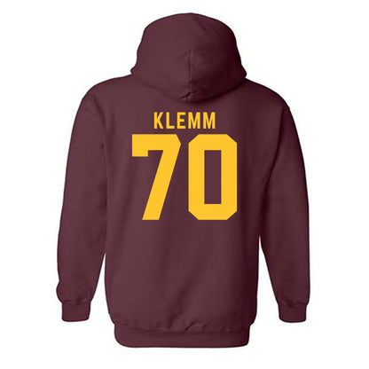 Arizona State - NCAA Football : Jalen Klemm - Classic Shersey Hooded Sweatshirt-1