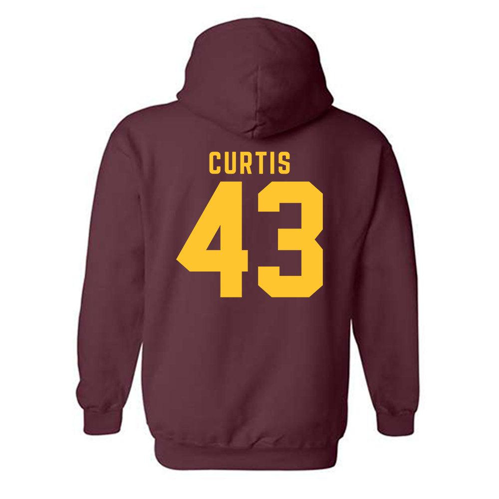 Arizona State - NCAA Football : Grayson Curtis - Classic Shersey Hooded Sweatshirt-1