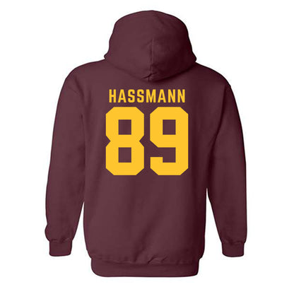 Arizona State - NCAA Football : Harry Hassmann - Classic Shersey Hooded Sweatshirt-1