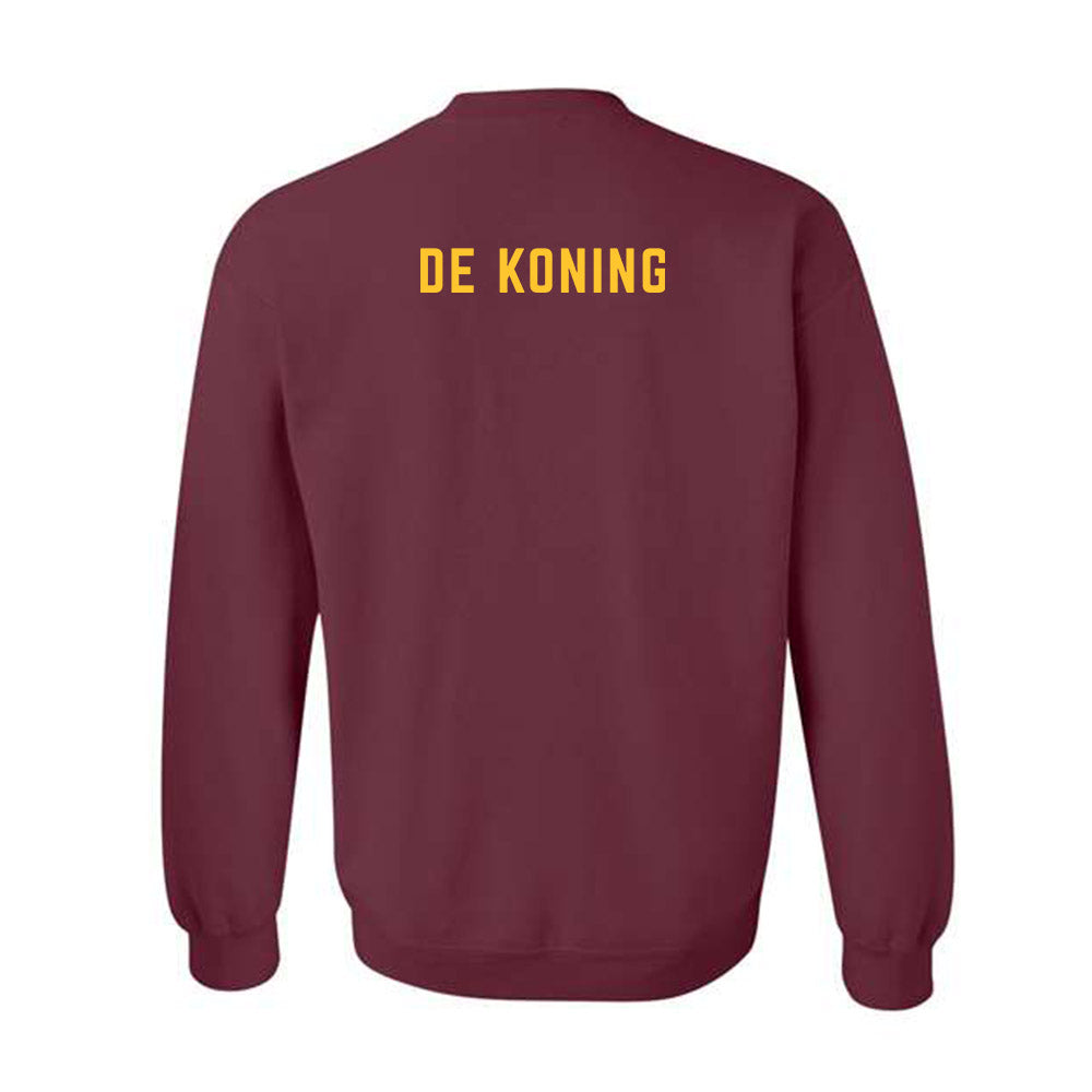Arizona State - NCAA Triathlon : Sonja De Koning - Classic Shersey Crewneck Sweatshirt-1