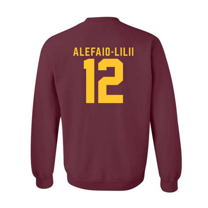 Arizona State - NCAA Football : Benjamin Alefaio-Lilii - Classic Shersey Crewneck Sweatshirt-1