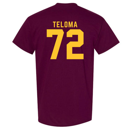 Arizona State - NCAA Football : Doughless Teloma - Classic Shersey T-Shirt-1