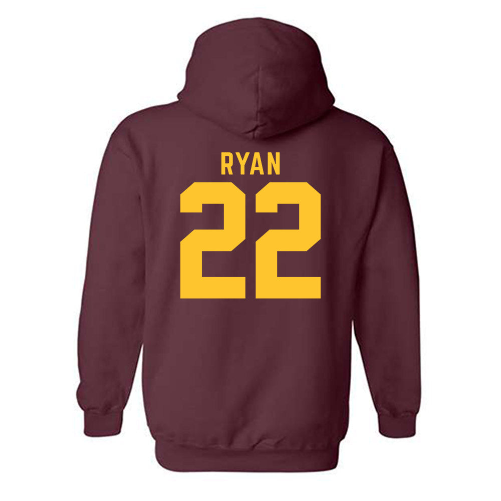 Arizona State - NCAA Women's Basketball : Ella Ryan - Classic Shersey Hooded Sweatshirt-1