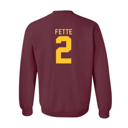 Arizona State - NCAA Football : Jake Fette - Classic Shersey Crewneck Sweatshirt-1