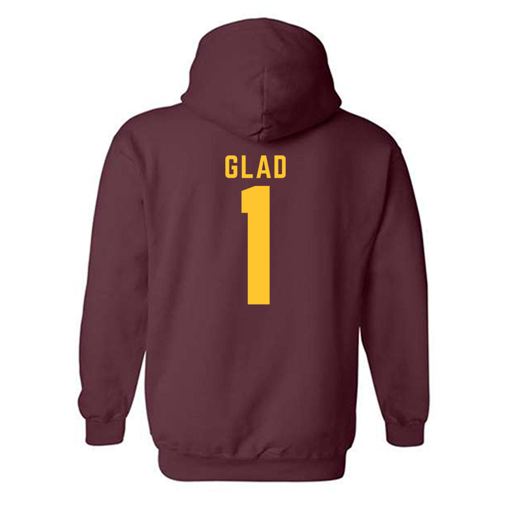 Arizona State - NCAA Men's Water Polo : Keri Glad - Classic Shersey Hooded Sweatshirt-1