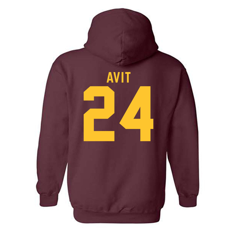 Arizona State - NCAA Football : David Avit - Classic Shersey Hooded Sweatshirt-1