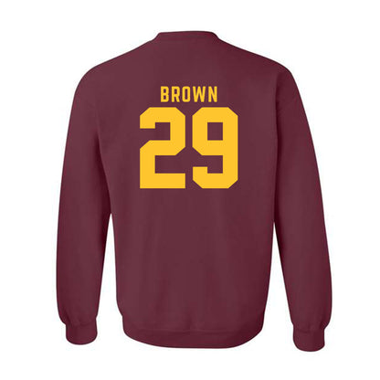 Arizona State - NCAA Baseball : Tommy Brown - Classic Shersey Crewneck Sweatshirt-1