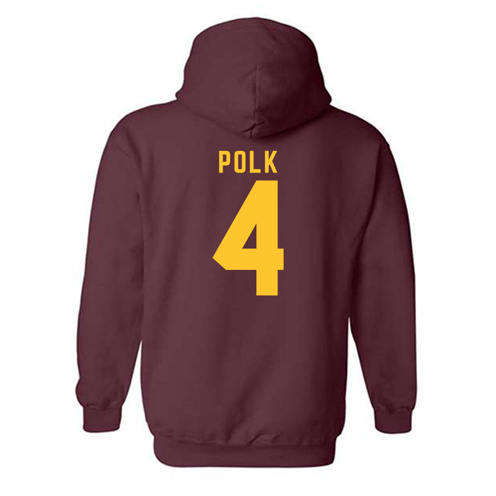 Arizona State - NCAA Baseball : Matthew Polk - Classic Shersey Hooded Sweatshirt-1