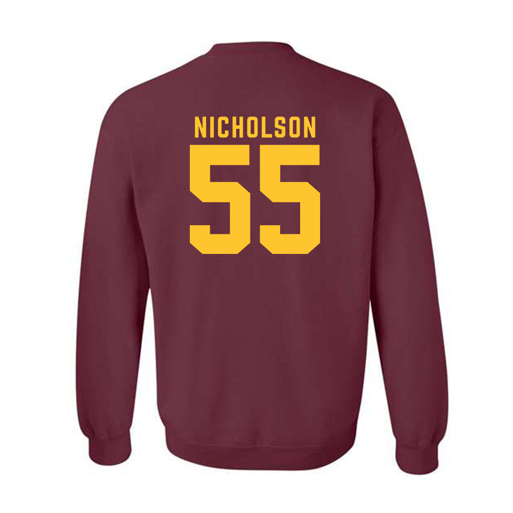 Arizona State - NCAA Football : Niniva Nicholson - Classic Shersey Crewneck Sweatshirt-1