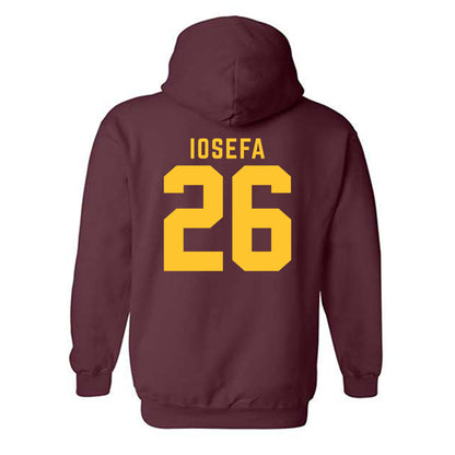 Arizona State - NCAA Football : Isaiah Iosefa - Classic Shersey Hooded Sweatshirt-1