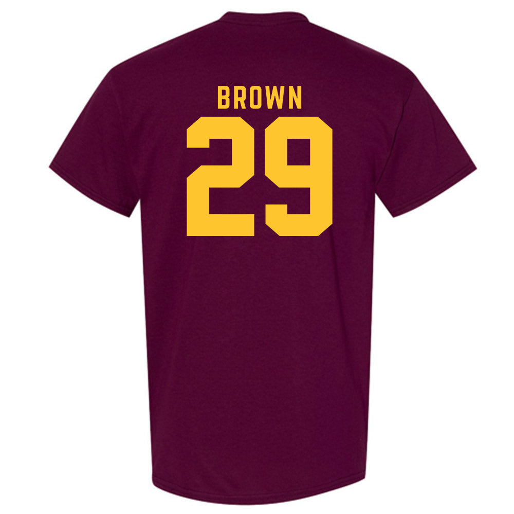 Arizona State - NCAA Baseball : Tommy Brown - Classic Shersey T-Shirt-1