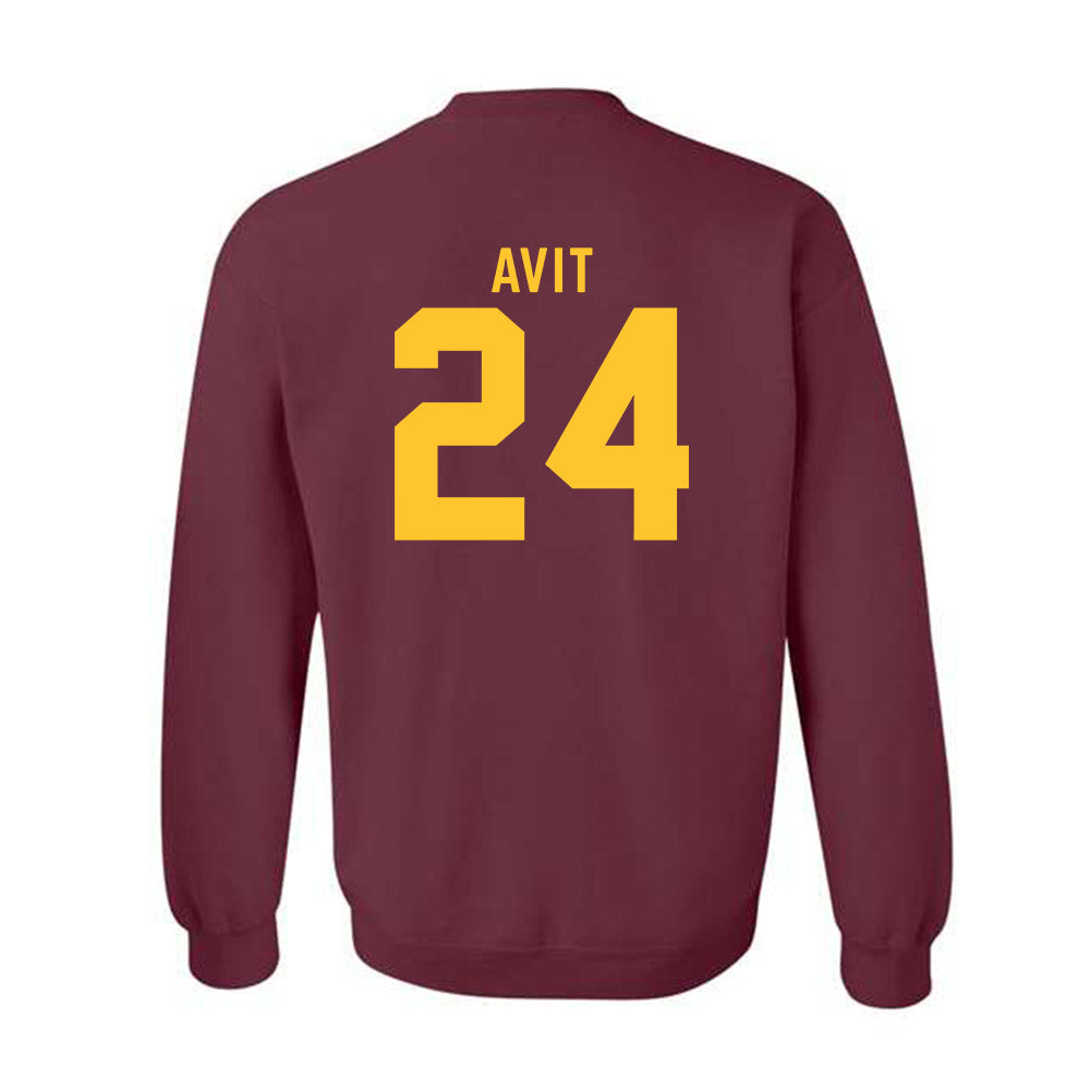 Arizona State - NCAA Football : David Avit - Classic Shersey Crewneck Sweatshirt-1