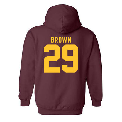 Arizona State - NCAA Baseball : Tommy Brown - Classic Shersey Hooded Sweatshirt-1