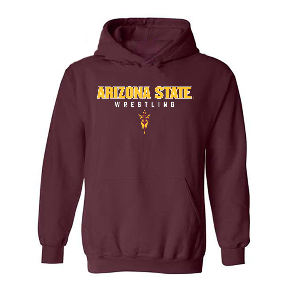 Arizona State - NCAA Wrestling : Antonio Rodriguez - Classic Shersey Hooded Sweatshirt-0