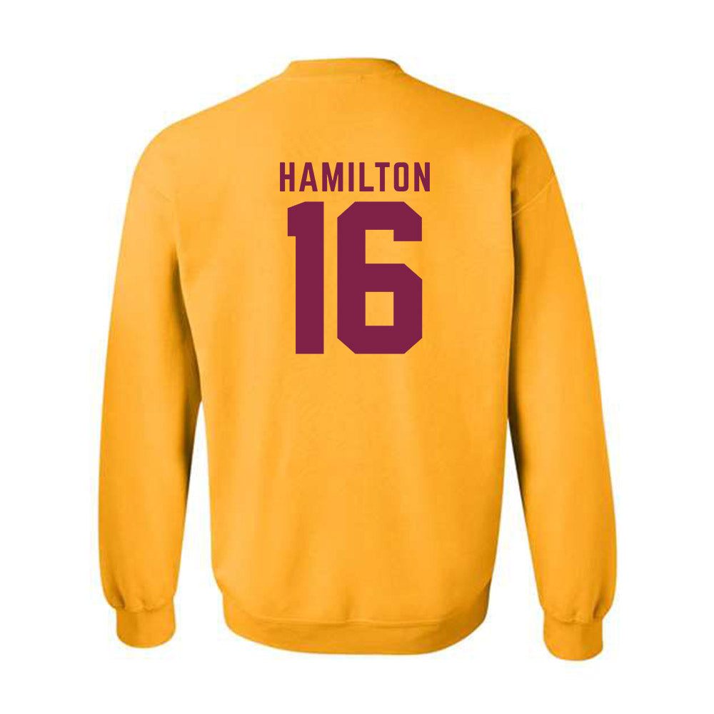 Arizona State - NCAA Football : Jaren Hamilton - Classic Shersey Crewneck Sweatshirt-1