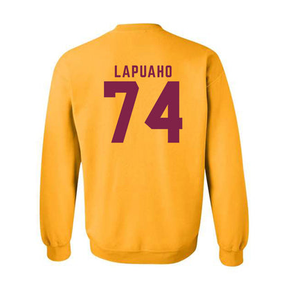 Arizona State - NCAA Football : Siosaia Lapuaho - Classic Shersey Crewneck Sweatshirt-1