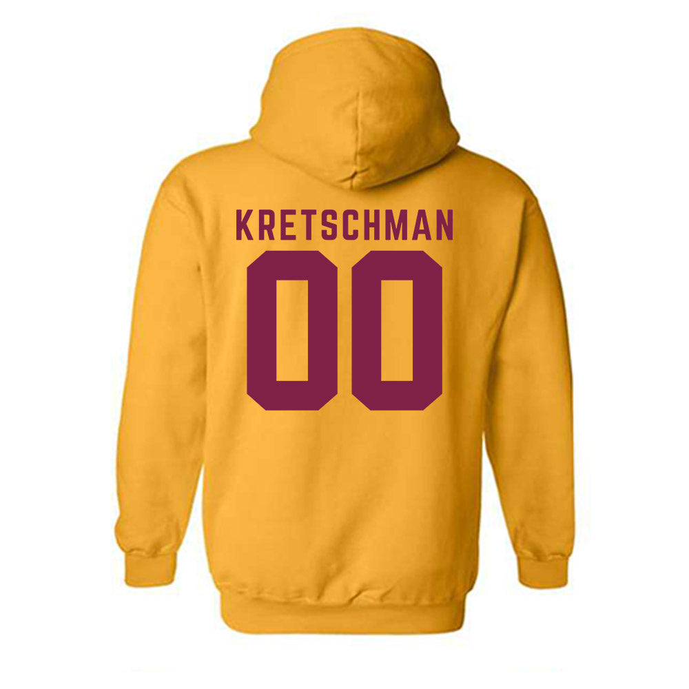 Arizona State - NCAA Beach Volleyball : Ava Kretschman - Classic Shersey Hooded Sweatshirt-1