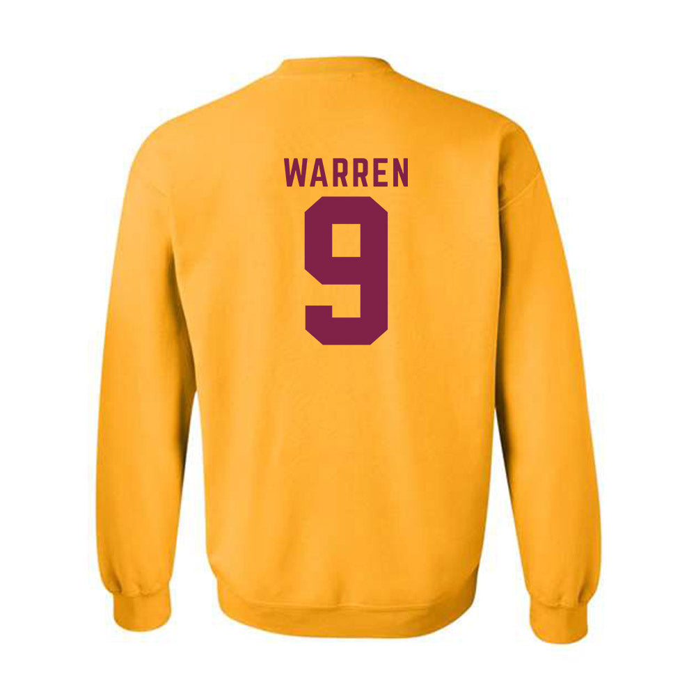 Arizona State - NCAA Football : Montana Warren - Classic Shersey Crewneck Sweatshirt-1