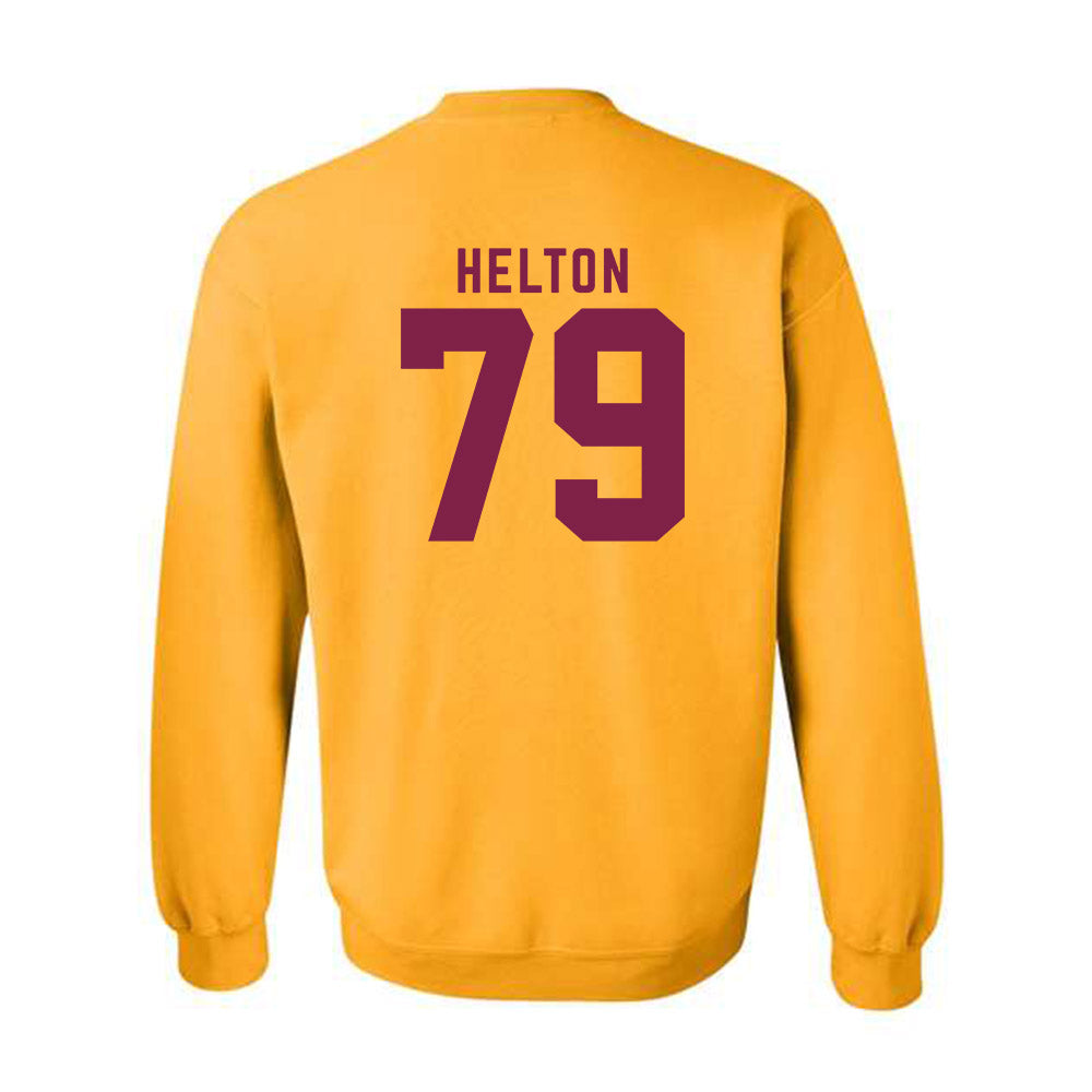 Arizona State - NCAA Football : Brent Helton - Classic Shersey Crewneck Sweatshirt-1